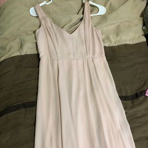 Pink formal dress fro MuMu.